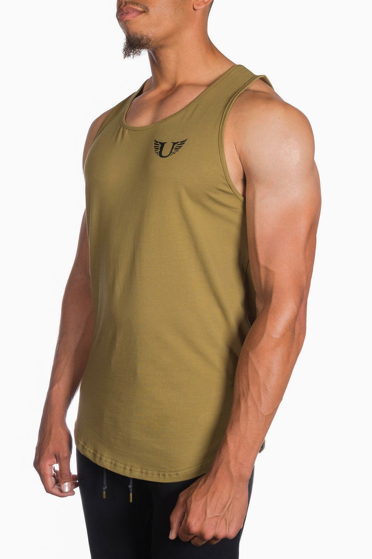 UL OLIVE GREEN TANK TOP – UniqueLifter